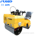 Rolo compactador vibratório leve oficial Fyl-855 do cilindro dobro furd 700kg